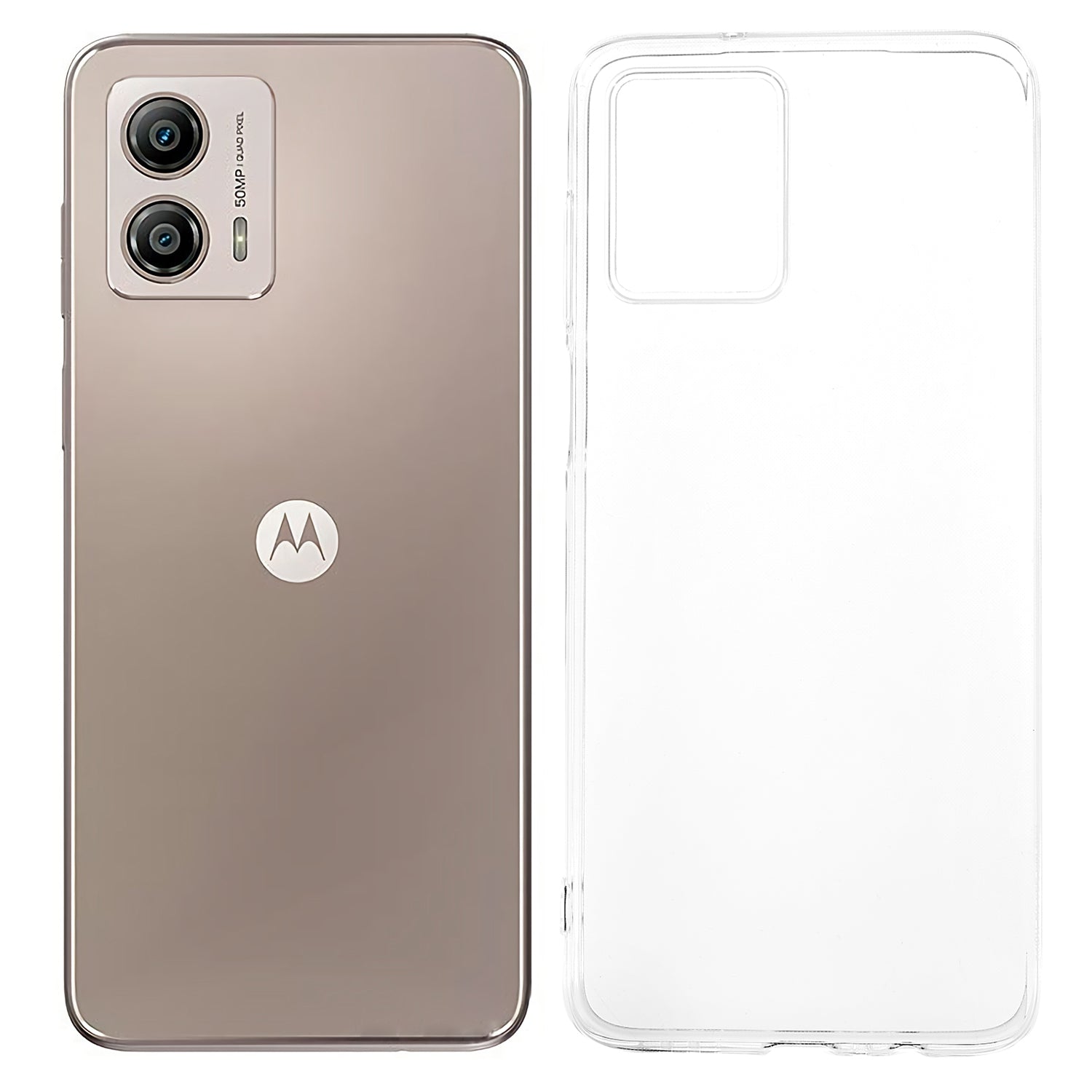 Ultra Thin Phone Case for Motorola Moto G53 5G Crystal Clear Soft TPU Mobile Phone Cover Ultra Thin Phone Case for Motorola Moto G53 5G Crystal Clear Soft TPU Mobile Phone Cover